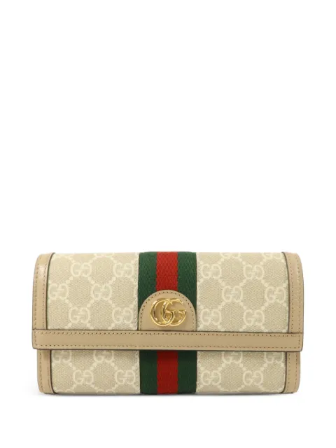 Gucci Pre-Owned Ophidia GG Supreme long wallet