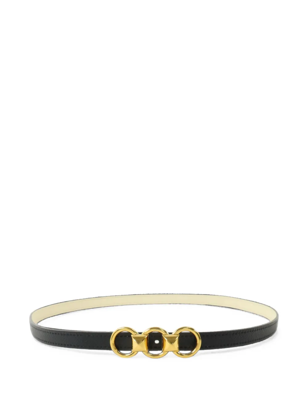 Hermès Pre-Owned Boucleries leather belt - Nero