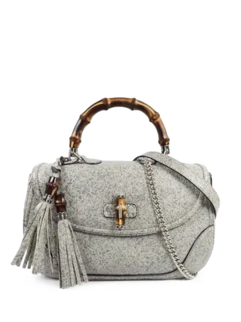 Gucci Pre-Owned Bamboo turn-lock shoulder bag