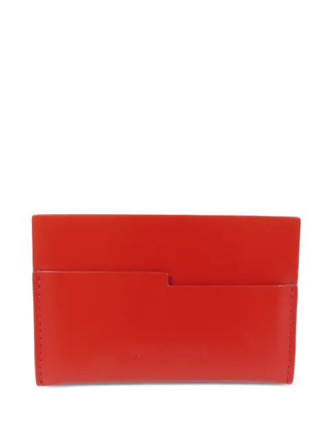 Bottega Veneta Pre-Owned logo-debossed leather card case