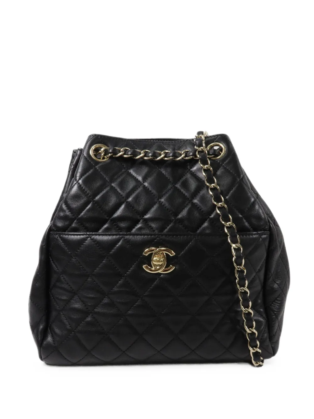 CHANEL Pre-Owned CC turn-lock shoulder bag - Nero