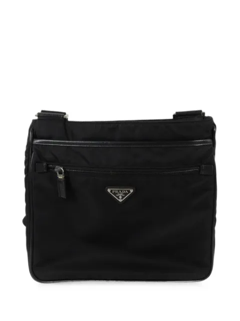 Prada Pre-Owned Tessuto Saffiano cross body bag