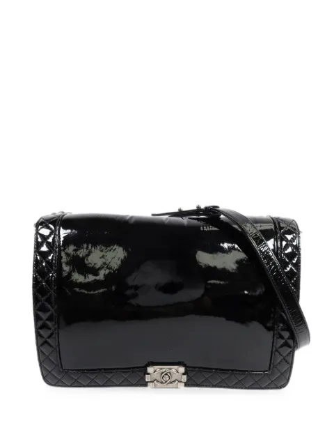 CHANEL Pre-Owned large CC Reverso Boy shoulder bag