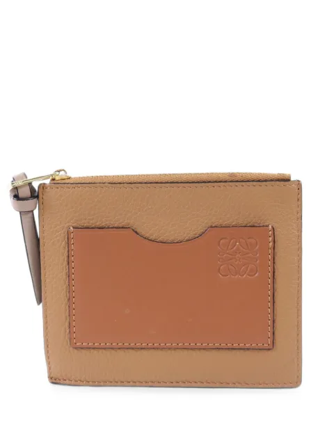 Loewe Pre-Owned Anagram-debossed leather card case