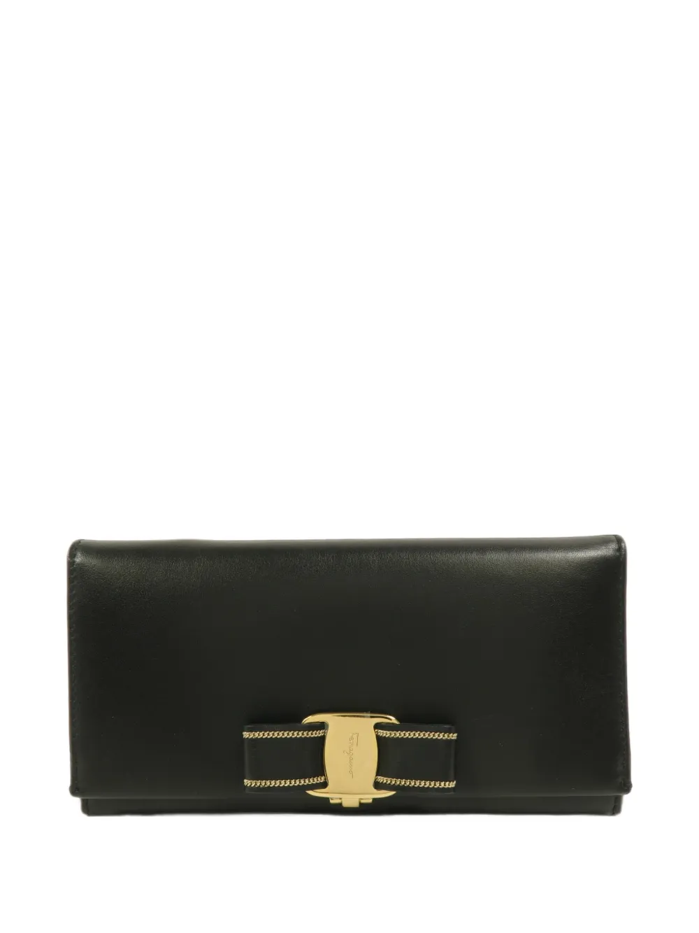 Ferragamo Pre-Owned Vara Bow wallet - Nero