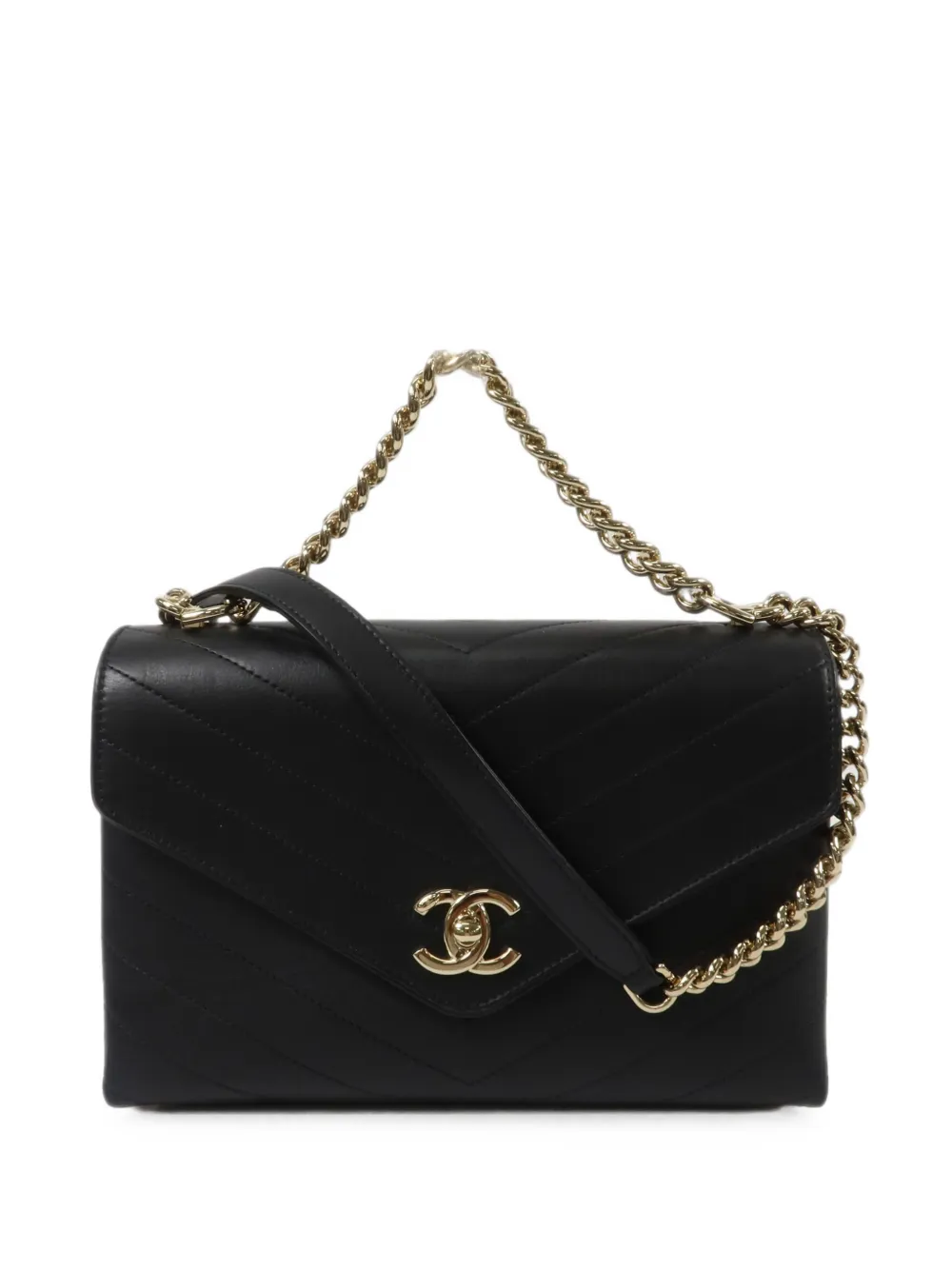 CHANEL Pre-Owned CC turn-lock shoulder bag - Nero