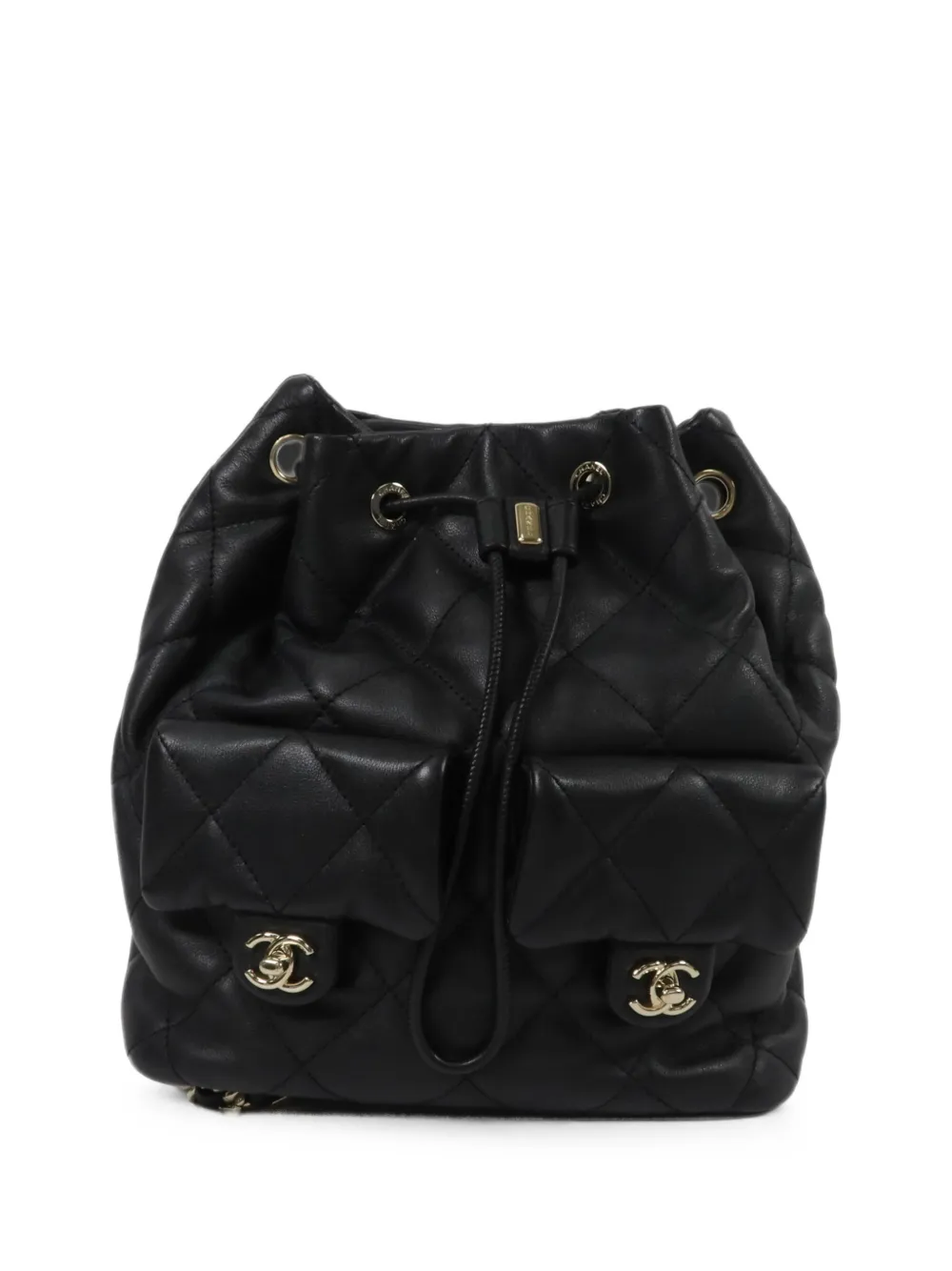 CHANEL Pre-Owned CC turn-lock backpack - Nero