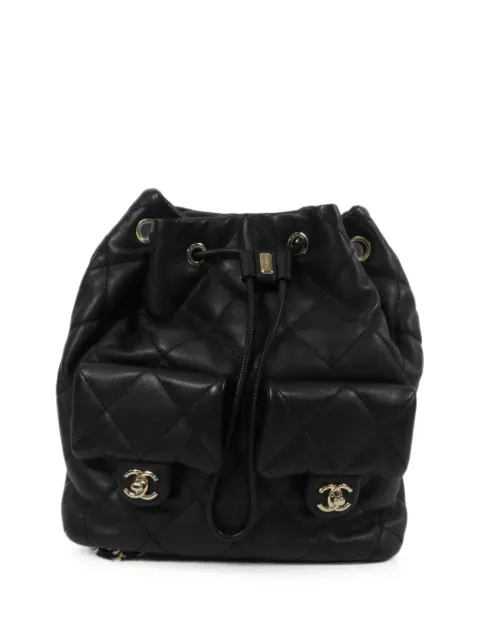 CHANEL Pre-Owned CC turn-lock backpack