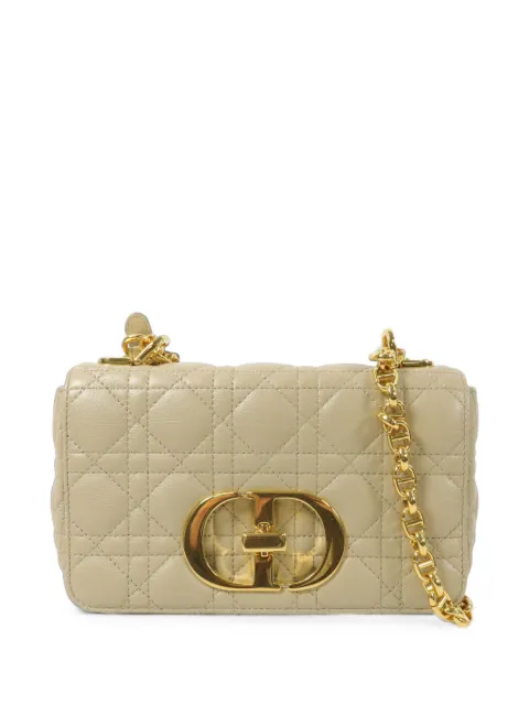 Christian Dior Pre-Owned small Caro quilted messenger bag