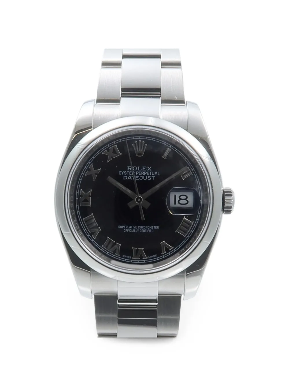 Rolex 2018 Datejust 36mm watch - Nero