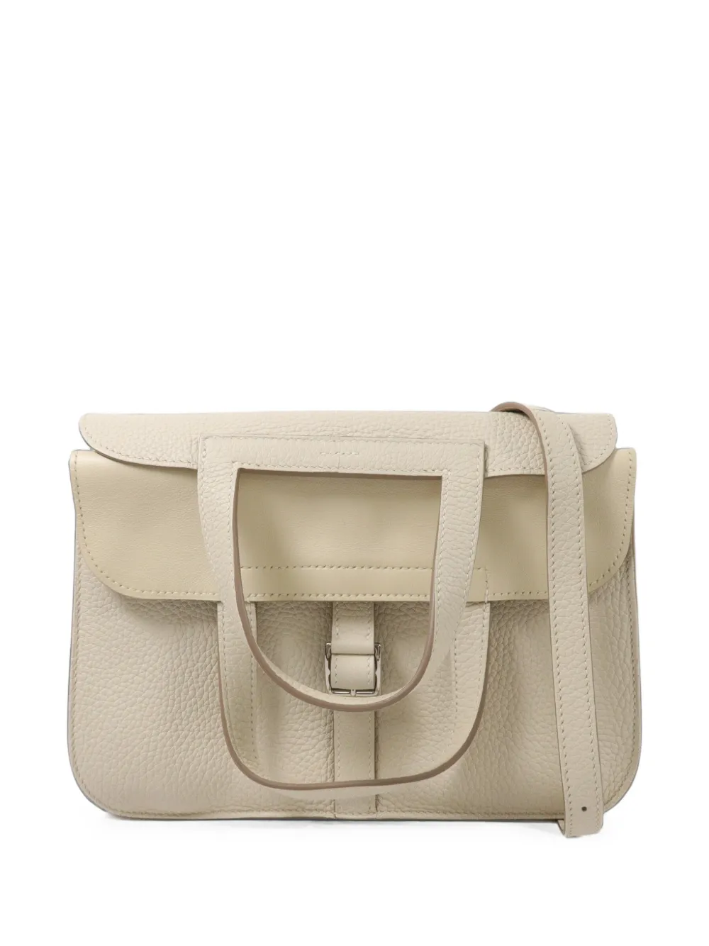Hermès Pre-Owned 25 Halzan two-way shoulder bag - Toni neutri