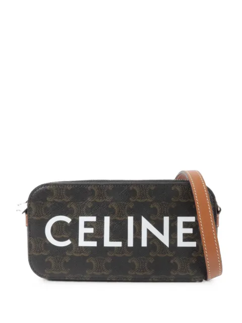 Celine Pre-Owned Triomphe logo shoulder bag