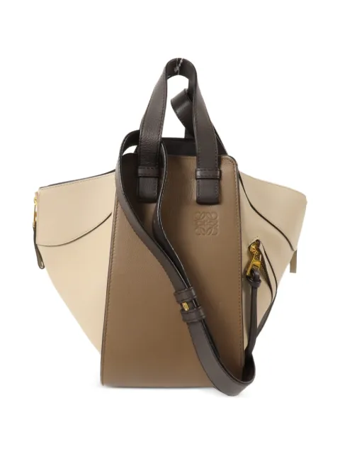 Loewe Pre-Owned Hammock leather tote bag