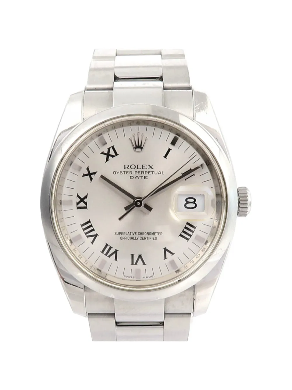 Rolex Oyster Perpetual Date 34mm watch - Argento