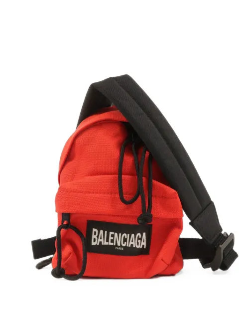 Balenciaga Pre-Owned logo-patch shoulder bag