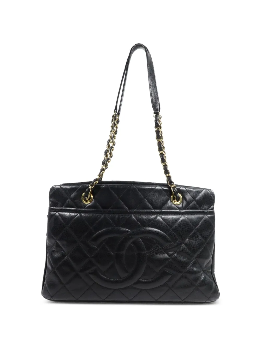 CHANEL Pre-Owned CC chain-link tote bag - Nero