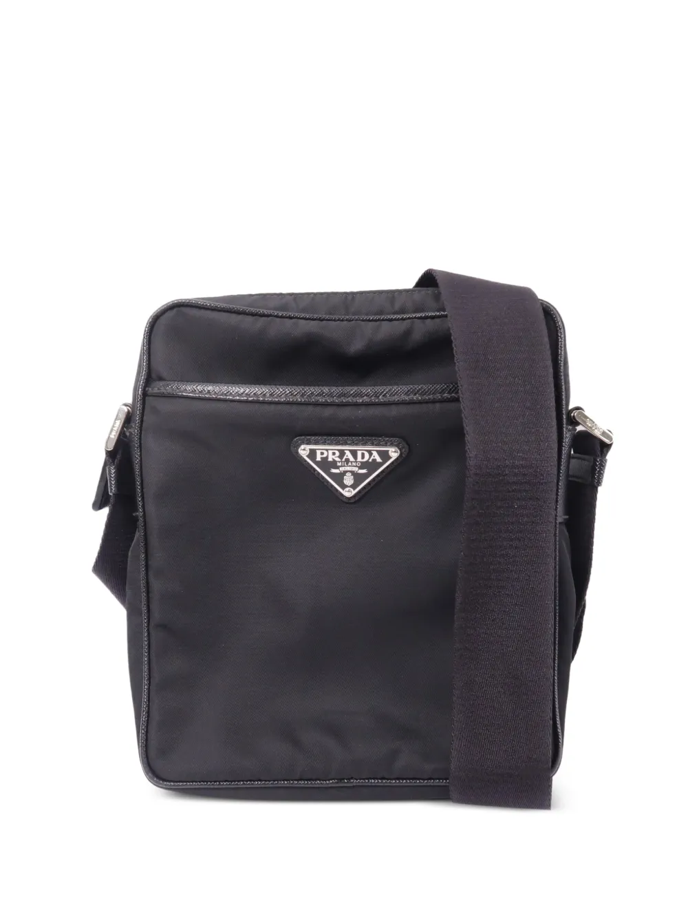 Prada Pre-Owned Umhängetasche aus Re-Nylon - Schwarz