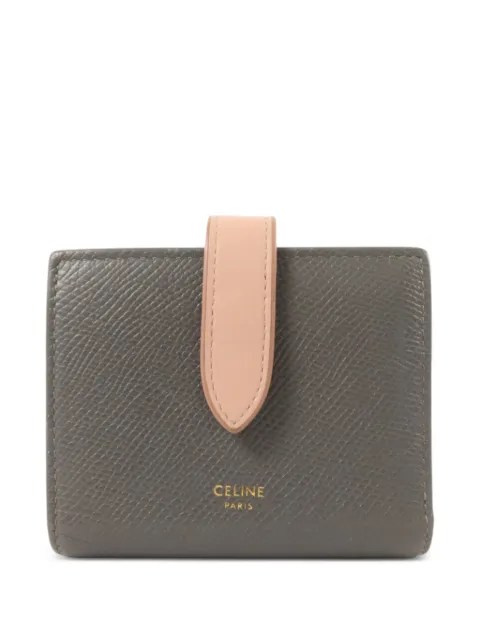 Celine Pre-Owned Small Strap leather wallet