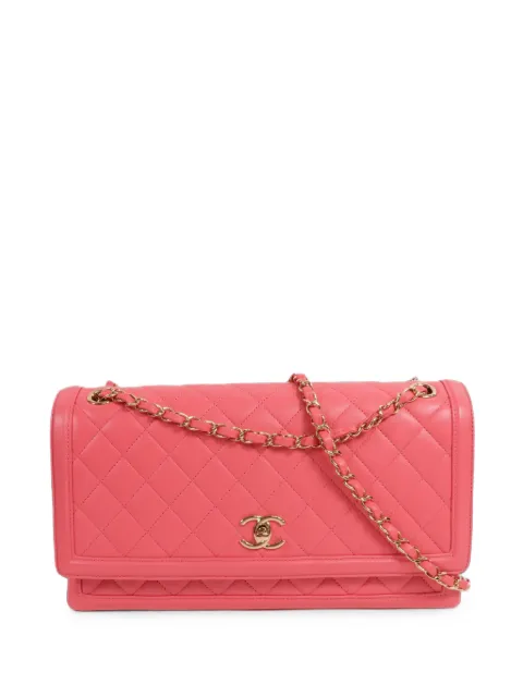 CHANEL Pre-Owned quilted CC turn-lock shoulder bag