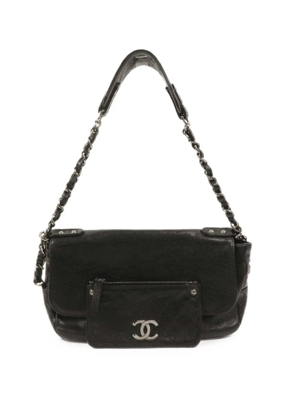CHANEL Pre-Owned Pocket in the City CC shoulder bag - Nero