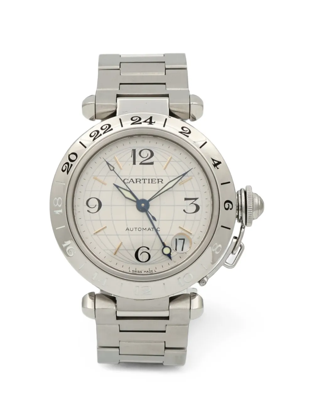 Cartier Pasha C GMT 35mm watch - Bianco