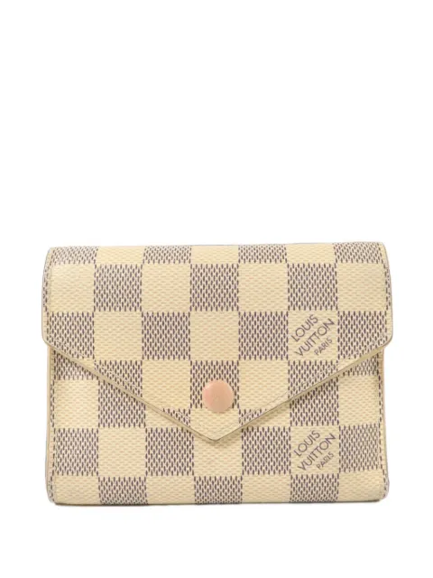 Louis Vuitton Pre-Owned Victorine Damier Azur wallet