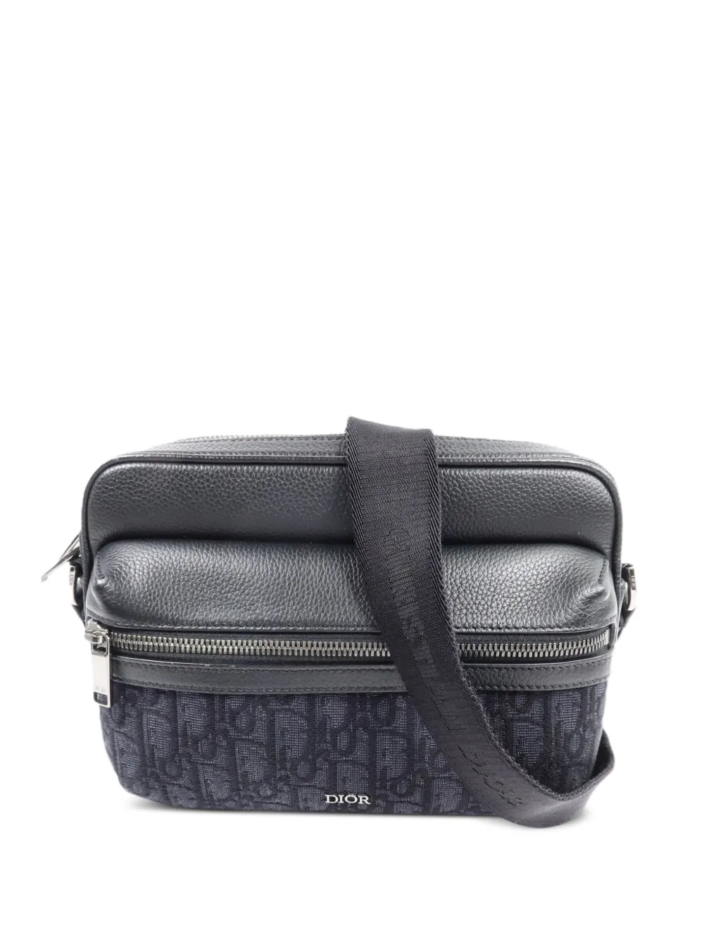 Christian Dior Pre-Owned Rider Oblique messenger bag - Nero