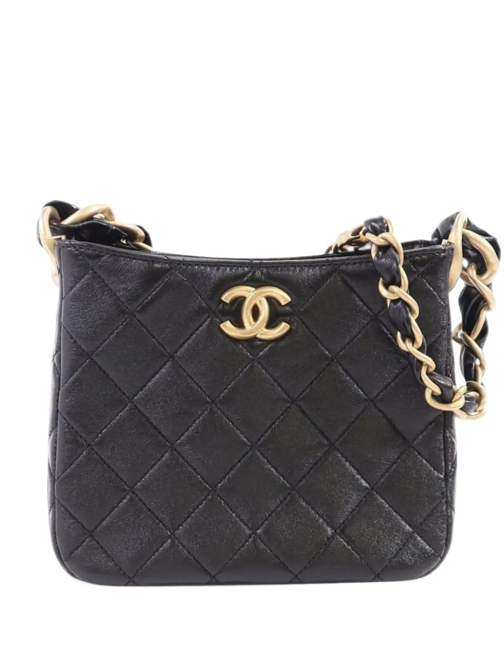 CHANEL Pre-Owned quilted CC messenger bag - Nero
