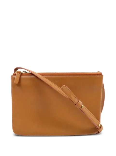 Celine Pre-Owned Trio leather shoulder bag