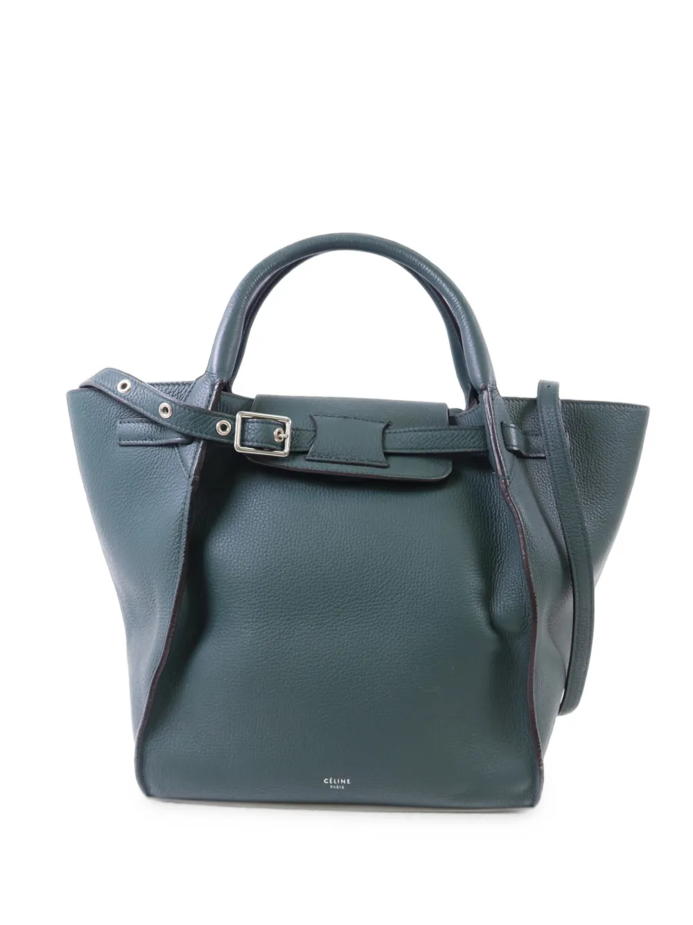 Celine Pre-Owned small Big Bag leather tote bag - Verde