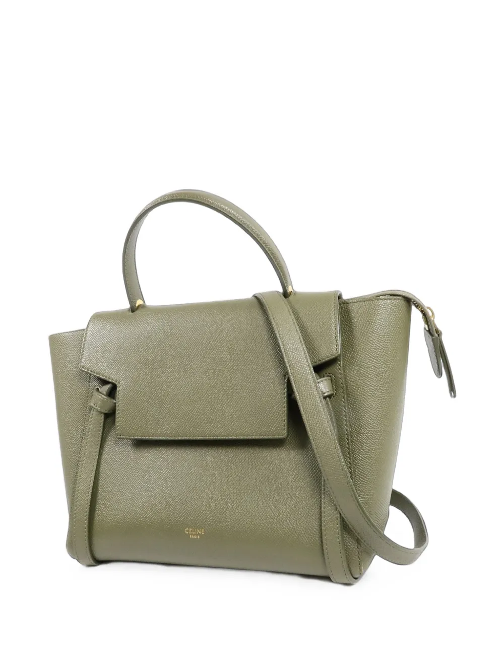 Celine Pre-Owned Micro Belt handbag Groen
