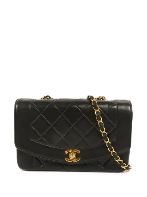 CHANEL Pre-Owned Diana chain shoulder bag