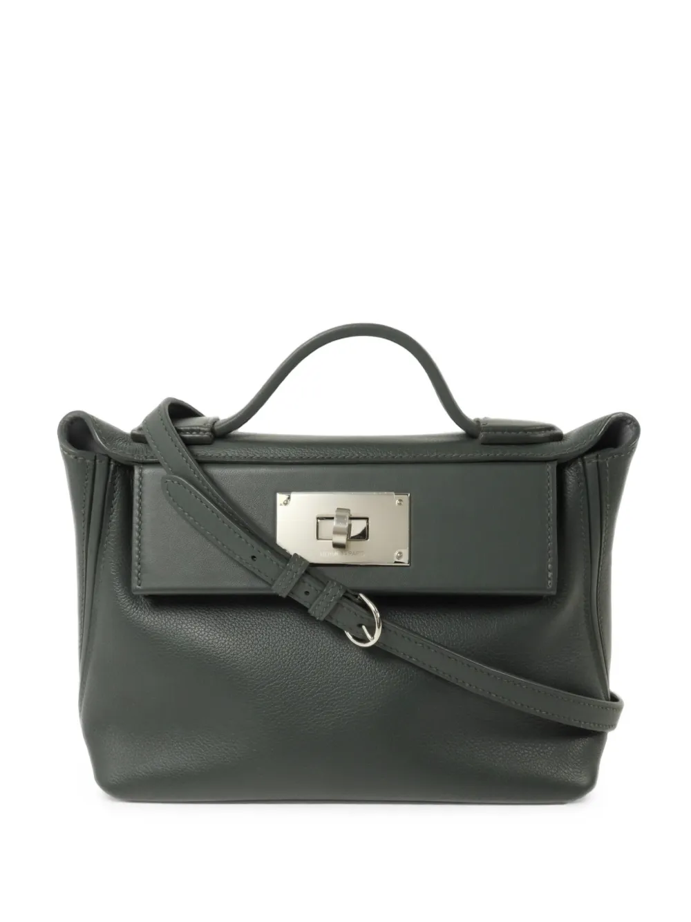 Hermès Pre-Owned 2025 Evercolor leather tote bag - Verde