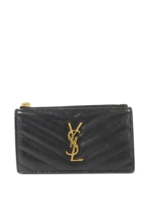Saint Laurent Pre-Owned YSL 绗缝卡夹