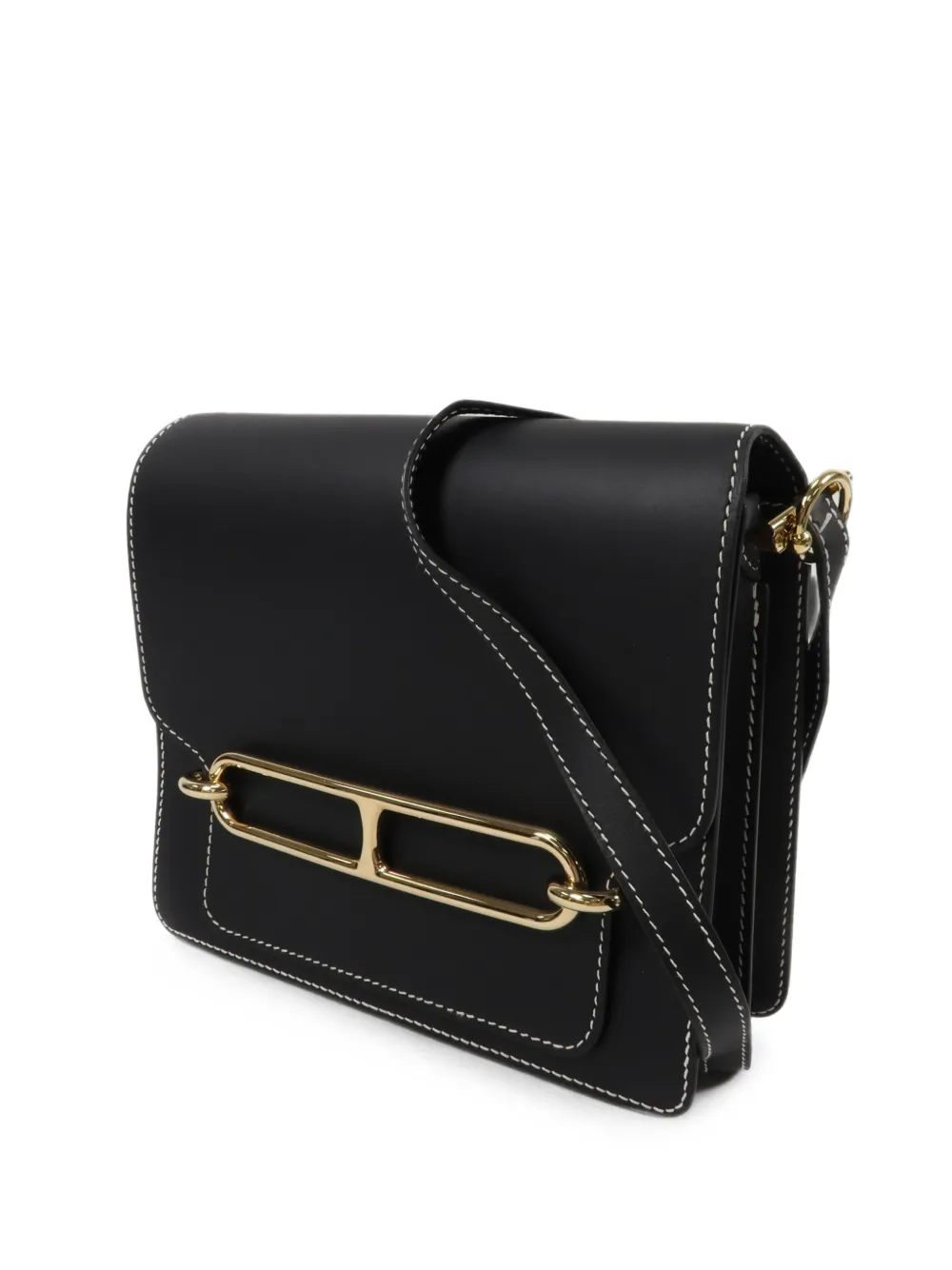 Hermès Pre-Owned Roulis 23 leather shoulder bag - Nero