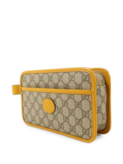 Gucci Pre-Owned GG Supreme make up bag