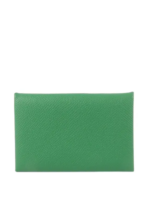 Hermès Pre-Owned Calvi Epsom card holder