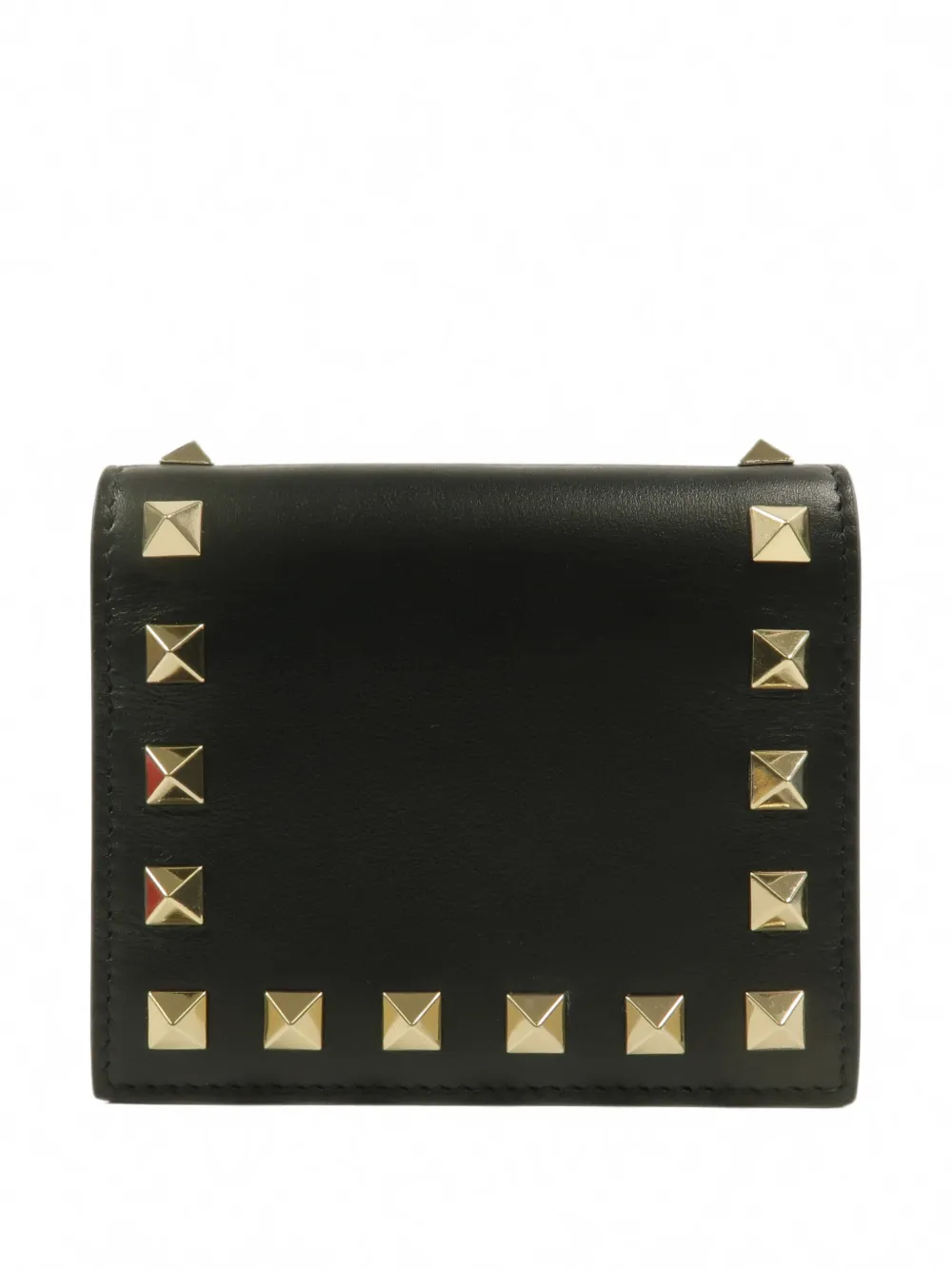 Valentino Garavani Pre-Owned Rockstud card case - Nero