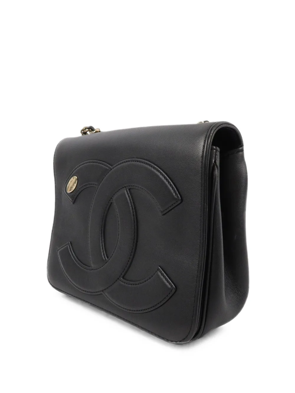 CHANEL Pre-Owned CC Mania leather shoulder bag - Nero