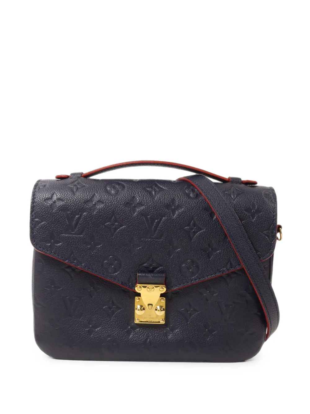 Louis Vuitton Pre-Owned Pochette Metis Monogram Empreinte shoulder bag - Blu