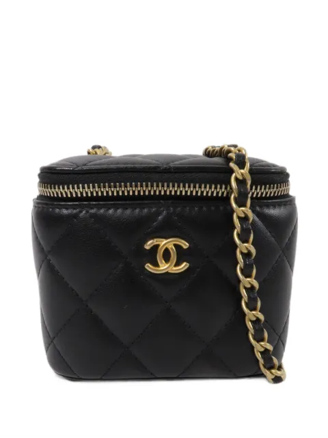 CHANEL Pre-Owned mini quilted CC vanity bag