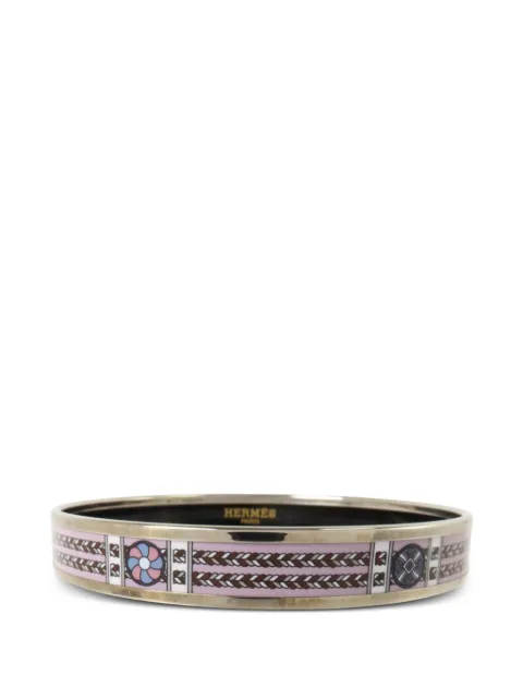 Hermès Pre-Owned narrow enamel bangle