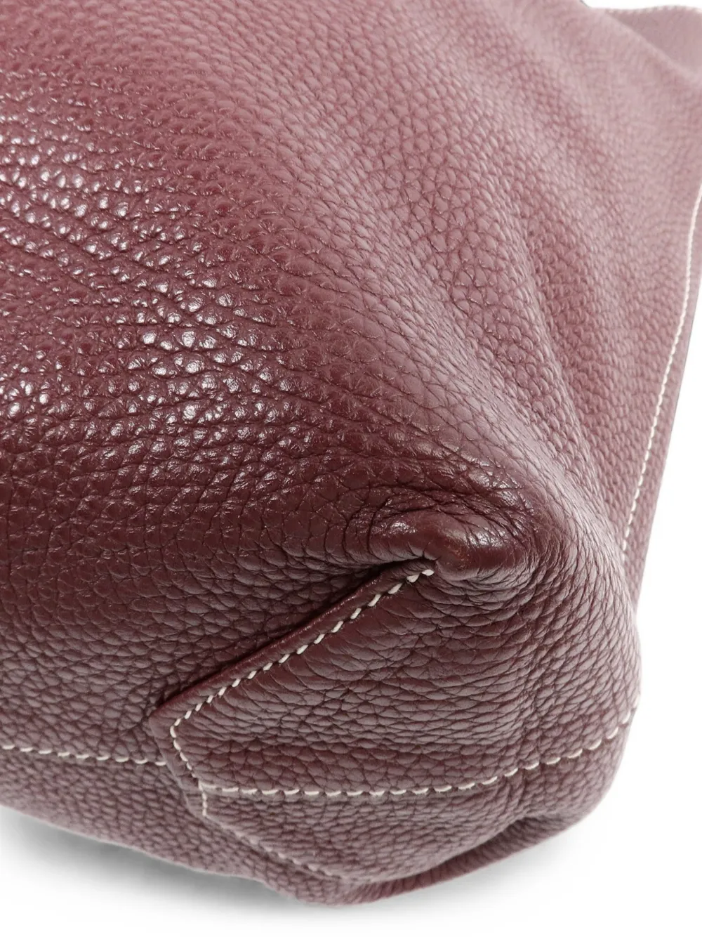 Hermès Pre-Owned Double Sens Clemence leather tote bag Bruin