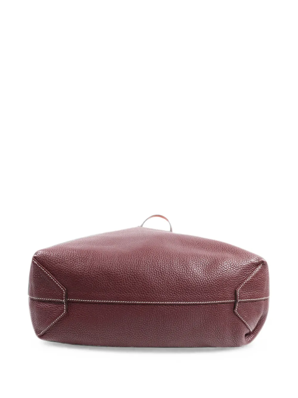 Hermès Pre-Owned Double Sens Clemence leather tote bag Bruin