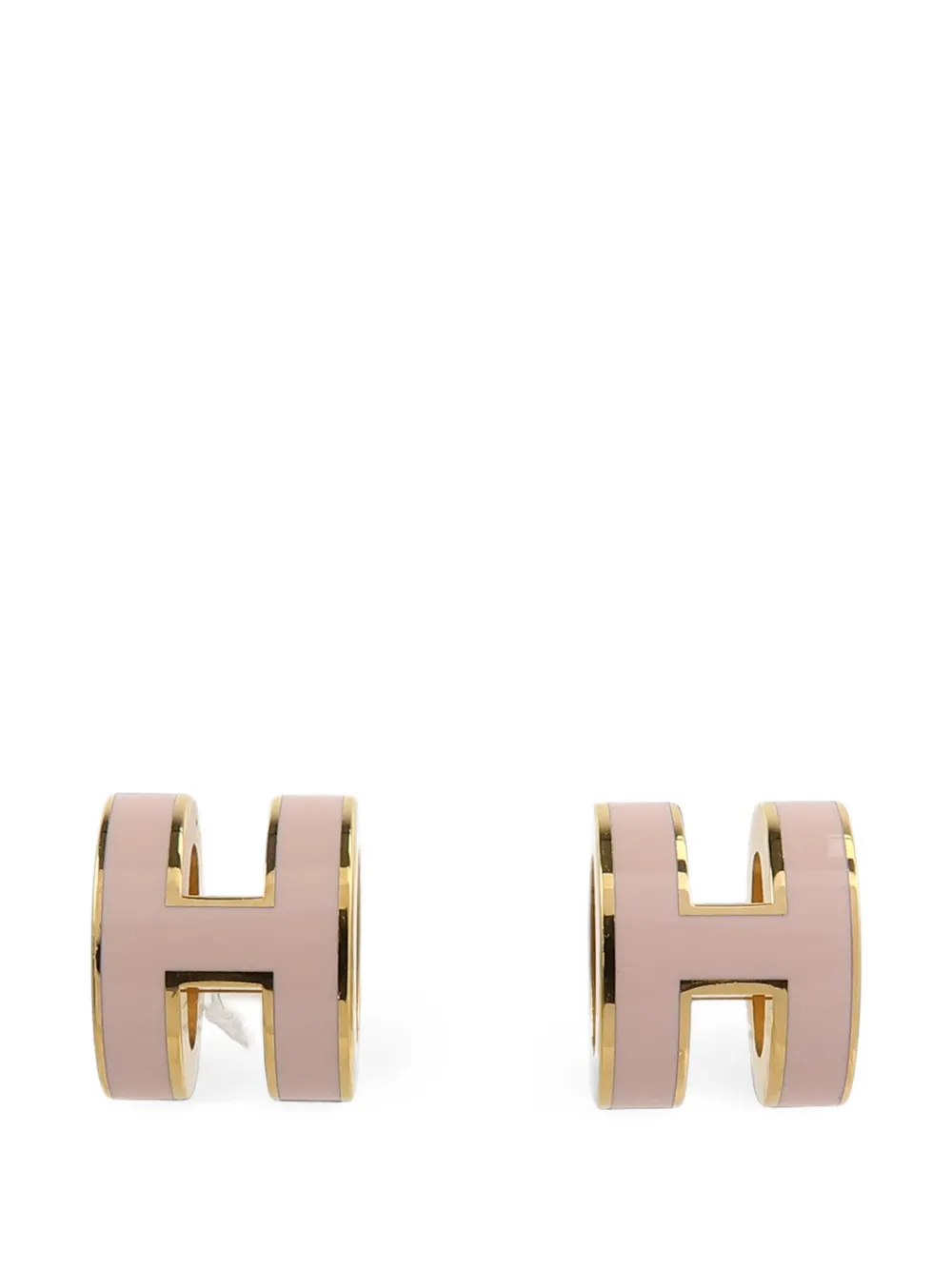 Hermès Pre-Owned Mini Pop H post-back earrings - Rosa