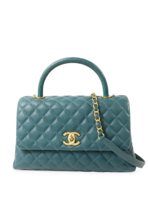 CHANEL Pre-Owned medium Coco Handle quilted handbag