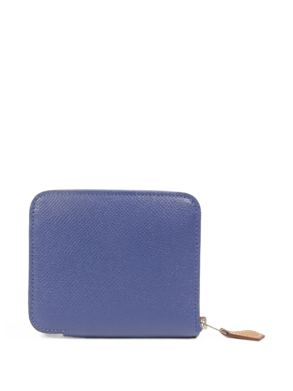 Hermès Pre-Owned portefeuille Silk'In Compact en cuir - Bleu Hermès Pre-Owned portefeuille Silk'In Compact en cuir - Bleu