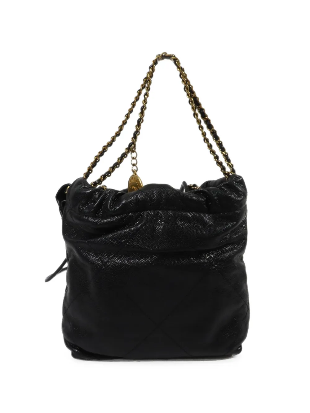 CHANEL Pre-Owned mini 22 chain shoulder bag - Nero