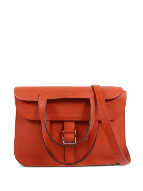 Hermès Pre-Owned Mini Halzan leather shoulder bag