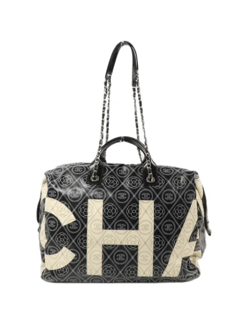 CHANEL Pre-Owned maxi CC Camellia tote bag